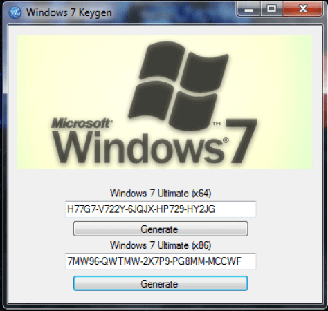 Key generator windows 7 ultimate 64 bits